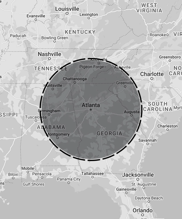eveready striping and sealcoating llc small map